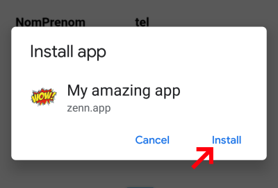 zenn app pwa